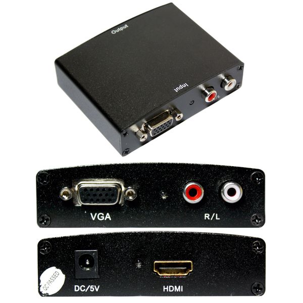 Loops VGA + Audio to HDMI Cable Converter