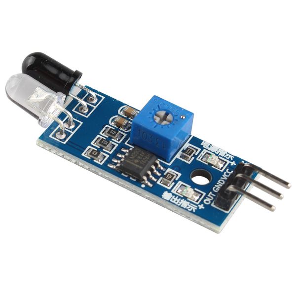 HALJIA IR Infrared Obstacle Avoidance Sensor Module Reflective photoelectric for RC Smart Car Robot