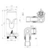NRG Corner TRV Thermostatic Radiator Valves Central Heating Taps White