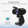 1080P Webcam With Privacy Cover Streaming Webcam w/. Microphone USB Tripod