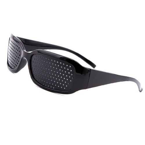 TongTang Pinhole Glasses for Far and Far Apocal, Eye Training, Eye Muscle Exercise, Fatigue Eyes, Far, Black