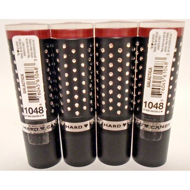 Lot of 4 Hard Candy Fierce Effects Lipstick 1048 Galactica Free Shipping