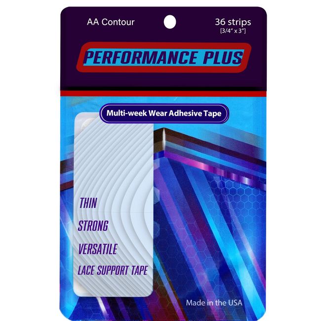 True Tape Performance Plus Protez Saç Bandı Oval (AA - 2,0cm x 7.5cm) 36 Adet