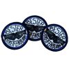 Polizeimemesshop Bester Streifenbuddy Textile Patch with Velcro – Police – Buddy – Blue Line
