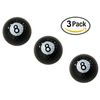 Billiards 8-Ball Designed Golf Balls - 3 balls in a box