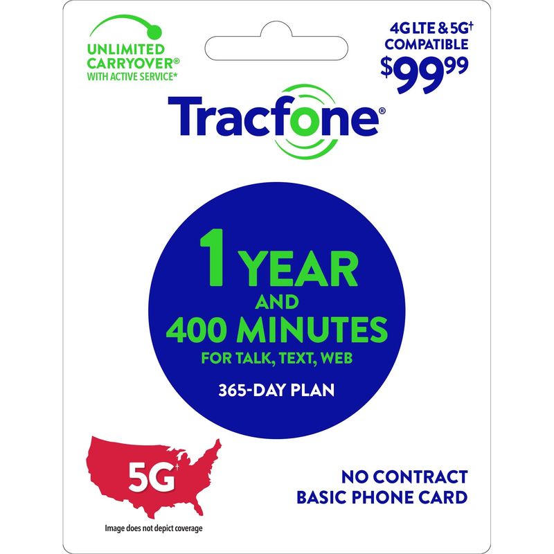 TracFone Dati Ricarica TracFone 1 Anno 3GB Dati - Estensione Servizio 365 Giorni, Per Tutti I Telefoni TracFone, Digitale Pacchetto Dati TracFone 3GB - Foto 5