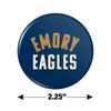 Emory University Eagles Logo Kitchen Refrigerator Locker Button Magnet - 2.25" Diameter
