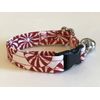 PEPPERMINT CANDY CANDIES PRINT ADJUSTABLE BREAKAWAY CAT  COLLAR