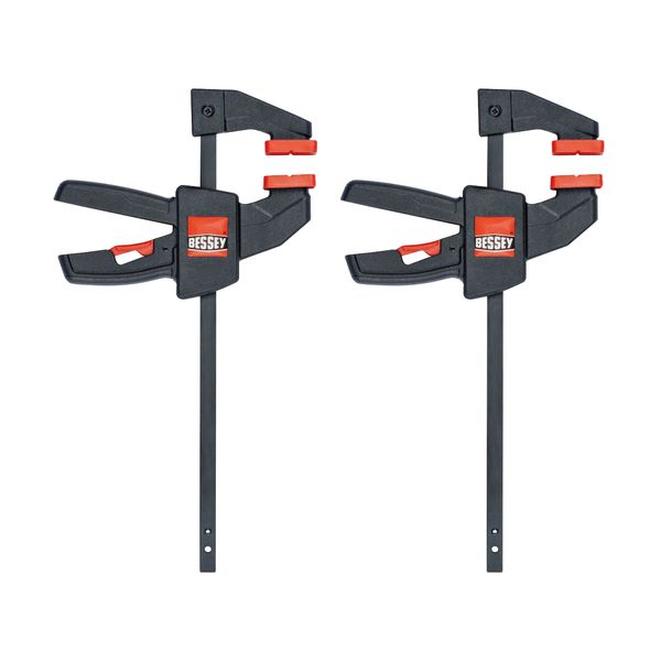 BESSEY EZS11-4 Set 2 PCE One Handed Clamp Set (2 x EZS11-4)