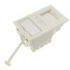 kenable Floor Box Keystone Cat6 Low Profile Network 6C Module 38 x 25mm