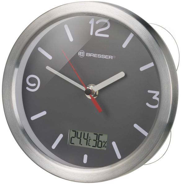 Bresser Bathroom Clock, 17 cm