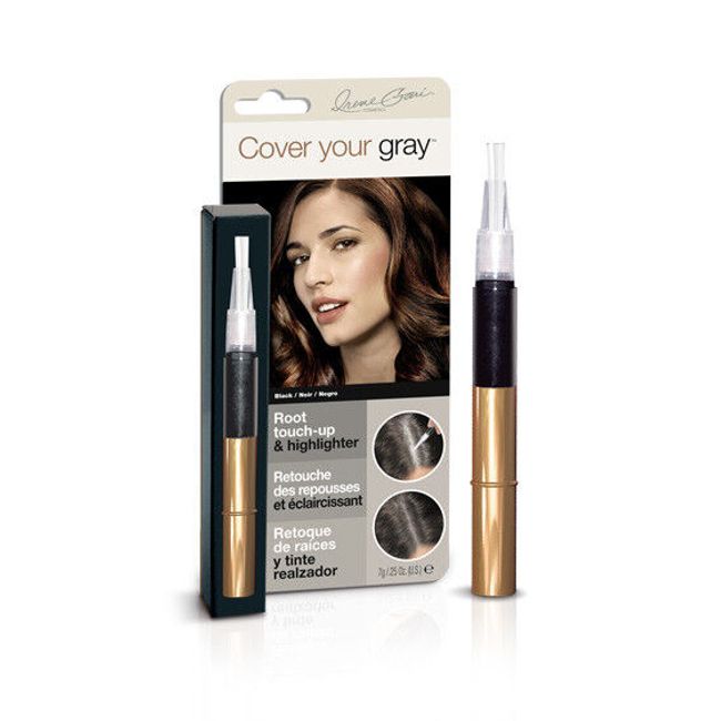 Cover Your Gray Root Touchup & Highlighter - Black