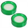 A1SONIC® Set of 2 Assorted Color Damper Sponge Round Sponge PAD