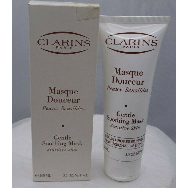 Clarins Gentle Soothing Mask Sensitive Skin 3.5 oz ( New In Box )