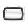 LED LIghted car sun visor vanity mirror clip on universal Make up Sunshade Light