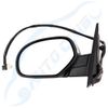 Pair Manual Memory Folding Chrome Side Mirrors Power Heated Fits 07-14 Chevy GMC