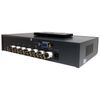 4-Channel Analog Video Multi-Viewer Switch With BNC RCA VGA Output + IR Remote