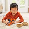 VTech Switch and Go Hatch and Roaaar Egg Velociraptor Racer Orange