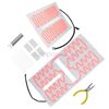 Front Heater Element Pad + Bottom Seat Foam For 2003-2006 Chevy Silverado 4PCS
