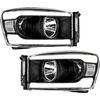 Left & Right Headlights Assembly For Dodge Ram 1500 2007-2008 Ram 2500 2007-2009