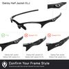 Revant Replacement Lenses Compatible With Oakley Half Jacket XLJ, Polarized, Stealth Black
