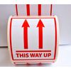 This Way Up Label - 120 x 110mm (2 x Rolls, 1000, Count)