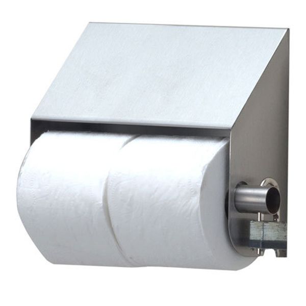 Royce Rolls Model #STP-2 Stainless Steel Slanted Double Roll TP Dispenser