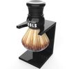 Shaving brush with badger holder. Diameter 23 mm - BARBER TOOLS