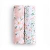 aden + anais essentials swaddle butterfly garden 2 pcs