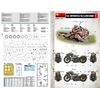Miniart 1:35 Scale U.S. Motorcycle WLA With Rifleman Building kit (Multi-Colour)
