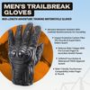 Tourmaster Men's Trailbreak Motorcycle Gloves