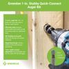 Greenlee 60A-1 BIT,AUGER QUICK CHANGE (1A)