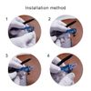CHAOYUELYF Professional Compass Accurate Woodworking Compass with Penholder Adjustable Drawing Compass for Woodworking Work Drafting