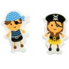 Postler Eraser Pirates Set of 4