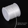 uxcell Elastic String Stretchy Cord Bracelet Thread Craft Wire Rope for Bracelets, Beading, DIY Making, White