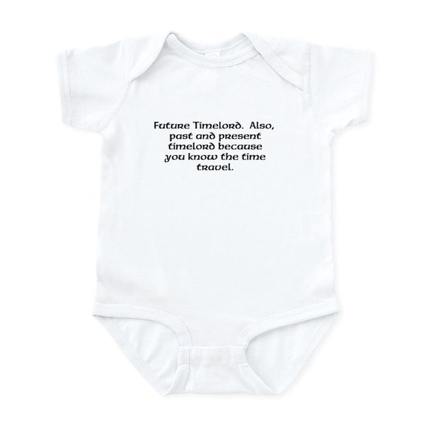 CafePress Future Timelord Infant Bodysuit Infant Bodysuit Baby Romper