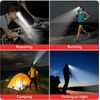 2X LED Headlamp Headlight USB Rechargeable Flashlight Head Light Torch 8 Modes