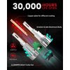 H13 LED Headlight Bulb High Low Beam Cool White 6000K Halogen Lamp Replacement