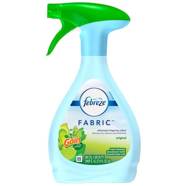 FEBREZE spraY with Gain Scent FABRIC REFRESHER Odor Remover Eliminator