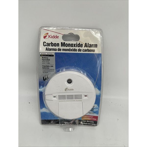 Kidde Carbon Monoxide Alarm Battery Operated model KN-COB-B No Battery New