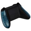 eXtremeRate Controller Grip Cover for Xbox Series X|S, Textured Blue Non-Slip Back Panels, Replacement Side Rails Shell for Xbox Core Wireless Controller [Controller Excluded]