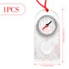 GLADFRESIT Compass Navigation Map Compass for Hiking Portable Waterproof Multifunctional Compass Device for Outdoor Travel Explorer