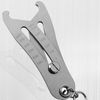 Portable Precise Thread Size Checker Keychain,Thread Size Verification Tool,Nut Bolt Thread Checker,Quick Hand Measuring Tool for Fast and Precise Measurement(Inch Metric)