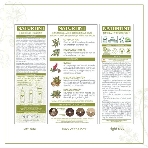 Naturtint Permanent Hair Colorant Hazelnut Blonde 7N 170ml