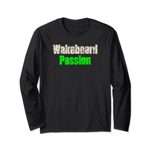 Wakeboard Wassersport - Wakeboard Leidenschaft Langarmshirt