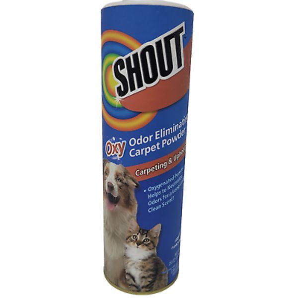 Shout for Pet Oxy Carpet  & Upholstry Odor Eliminator Powder 20oz