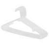 100PCS Reinforced Durable Plastic Space-saving Hangers W/ 2 Hooks Home Organizer