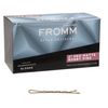 Fromm Style Artistry 2" Crimped Bobby Pins, Matte Blonde, 600 Hair Pins, Secure Hold, Suitable for All Hair Types and Lengths, Hair Accessories for Women