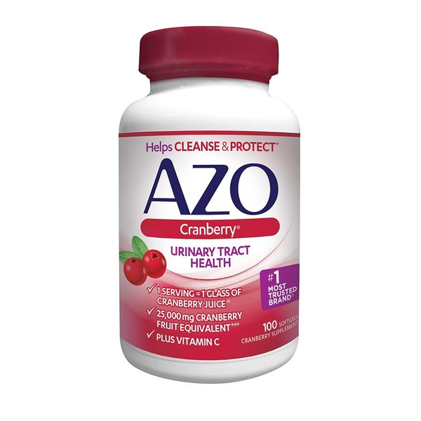 AZO Cranberry, Maximum Strength, Softgels 100 ea (Pack of 6)