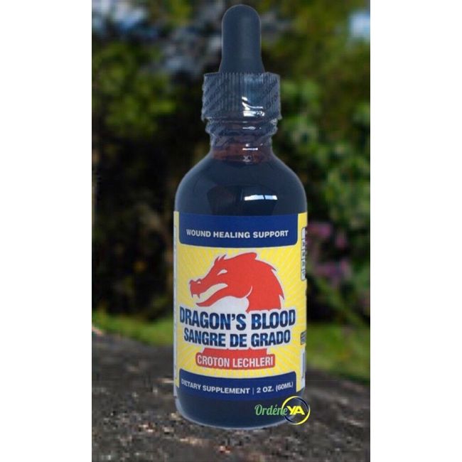 DRAGONS BLOOD 100% PURE CROTON LECHLERI LIQUID TREE SAP HEALING DROPPER